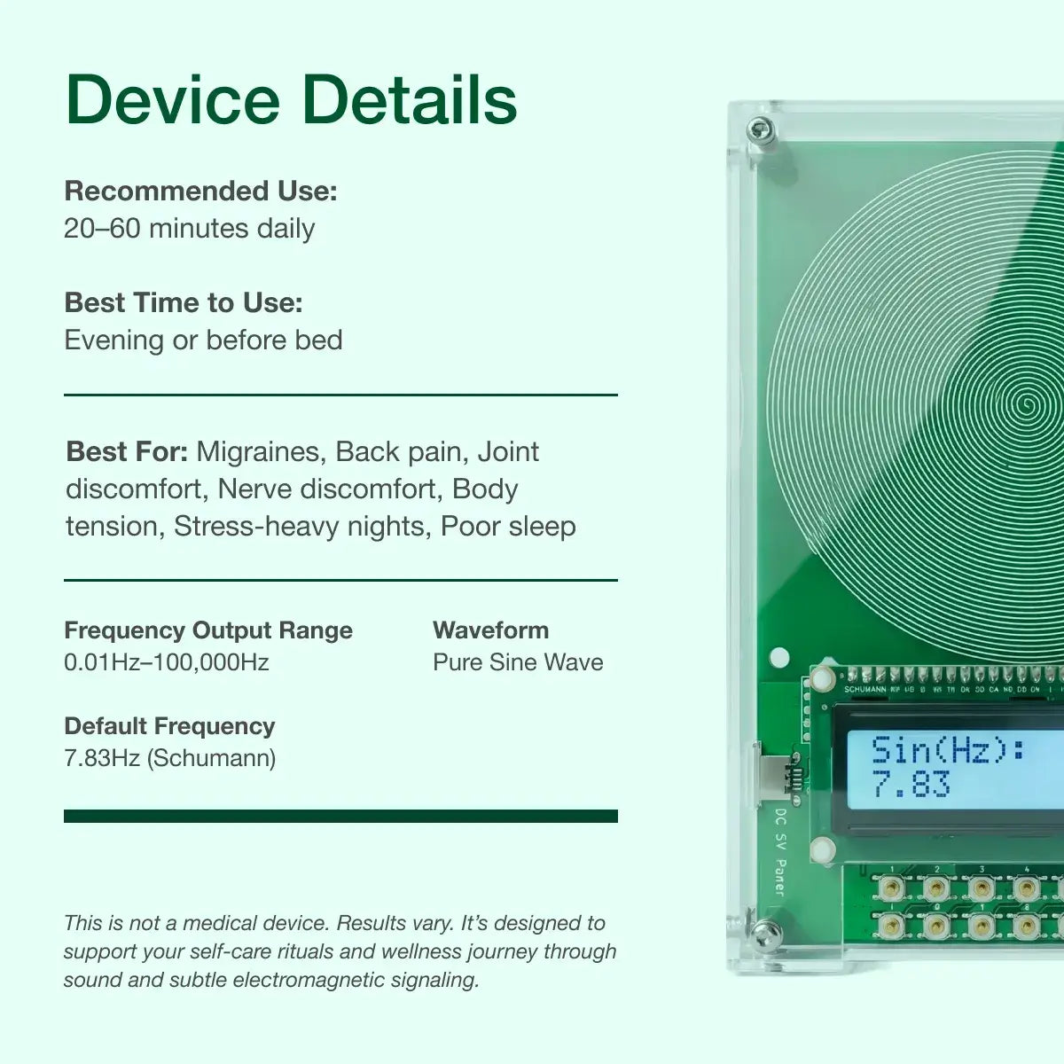 Wavesse Bio-Healing Frequency Machine